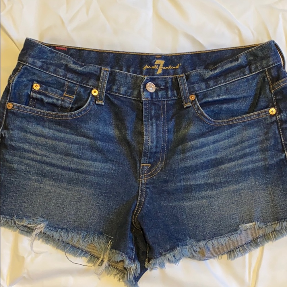 7 for All Mankind Jean Shorts | Size 28